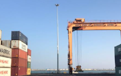 Doraleh Container Terminal in Djibouti chooses Super WiFi for Container Port Automation
